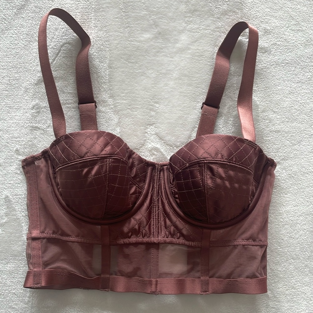 Victoria’s Secret longline balconette bra/crop top